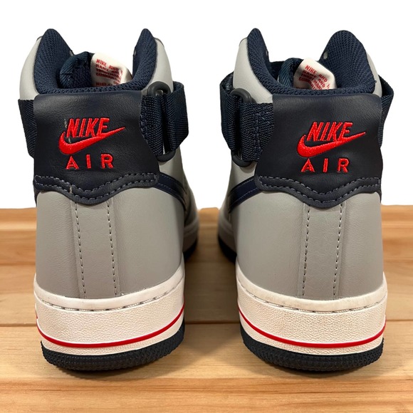 Nike Gray and Navy Sneakers Air Force 1 - Picture 8 of 13